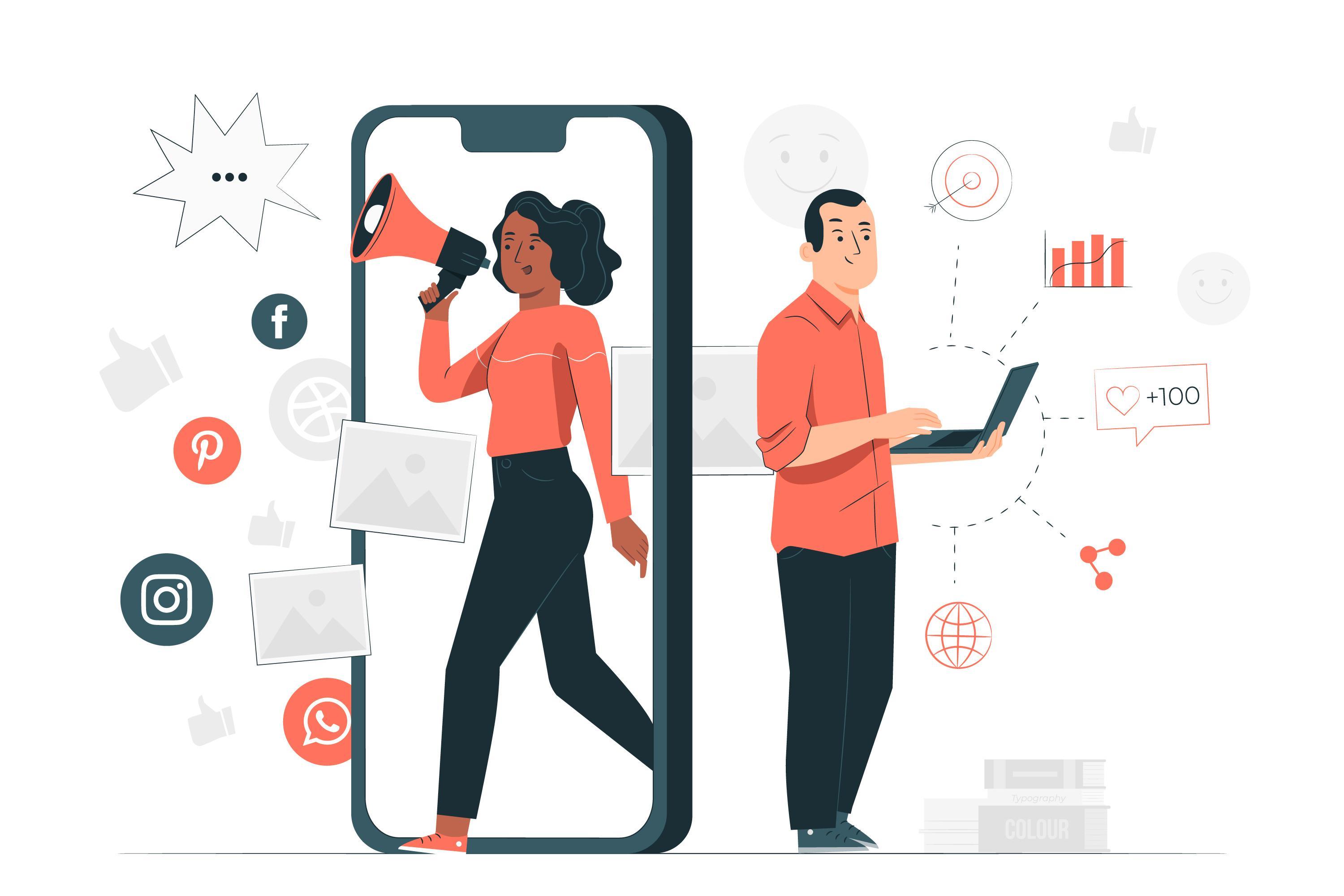 Role of social media in personal branding