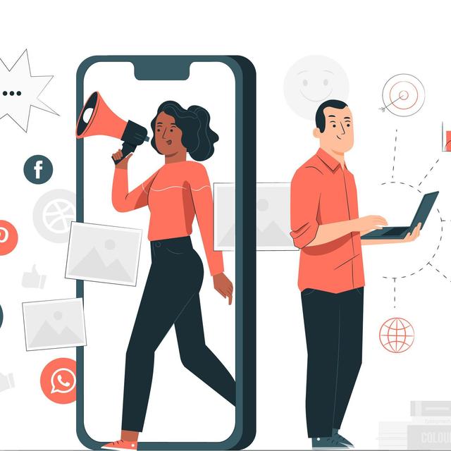 Role of social media in personal branding
